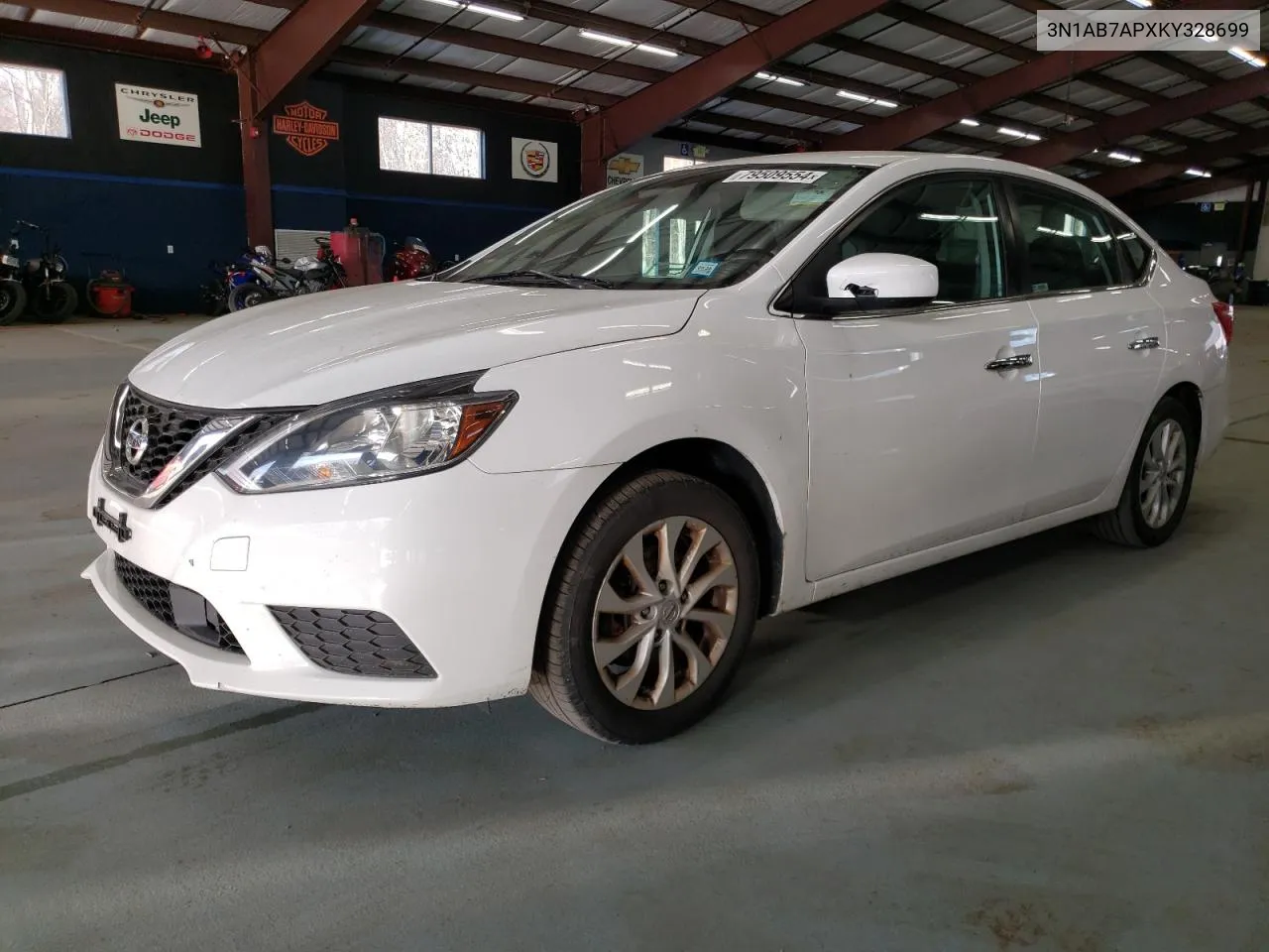 2019 Nissan Sentra S VIN: 3N1AB7APXKY328699 Lot: 79509554