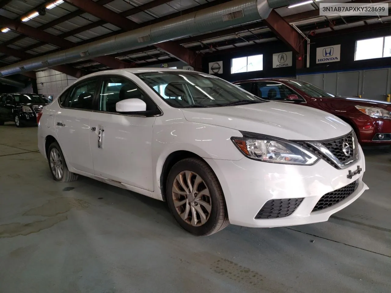 2019 Nissan Sentra S VIN: 3N1AB7APXKY328699 Lot: 79509554