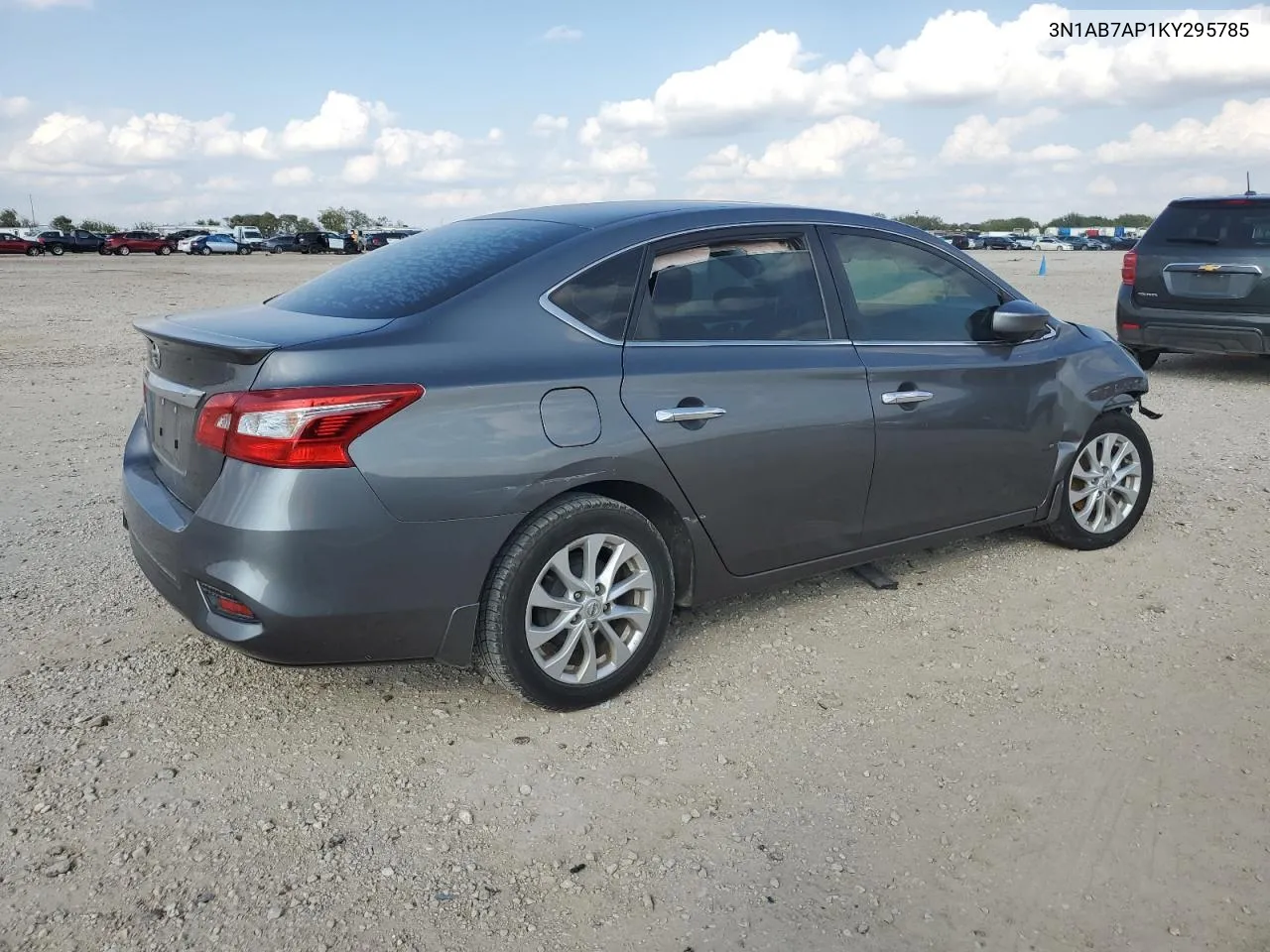 2019 Nissan Sentra S VIN: 3N1AB7AP1KY295785 Lot: 79921934