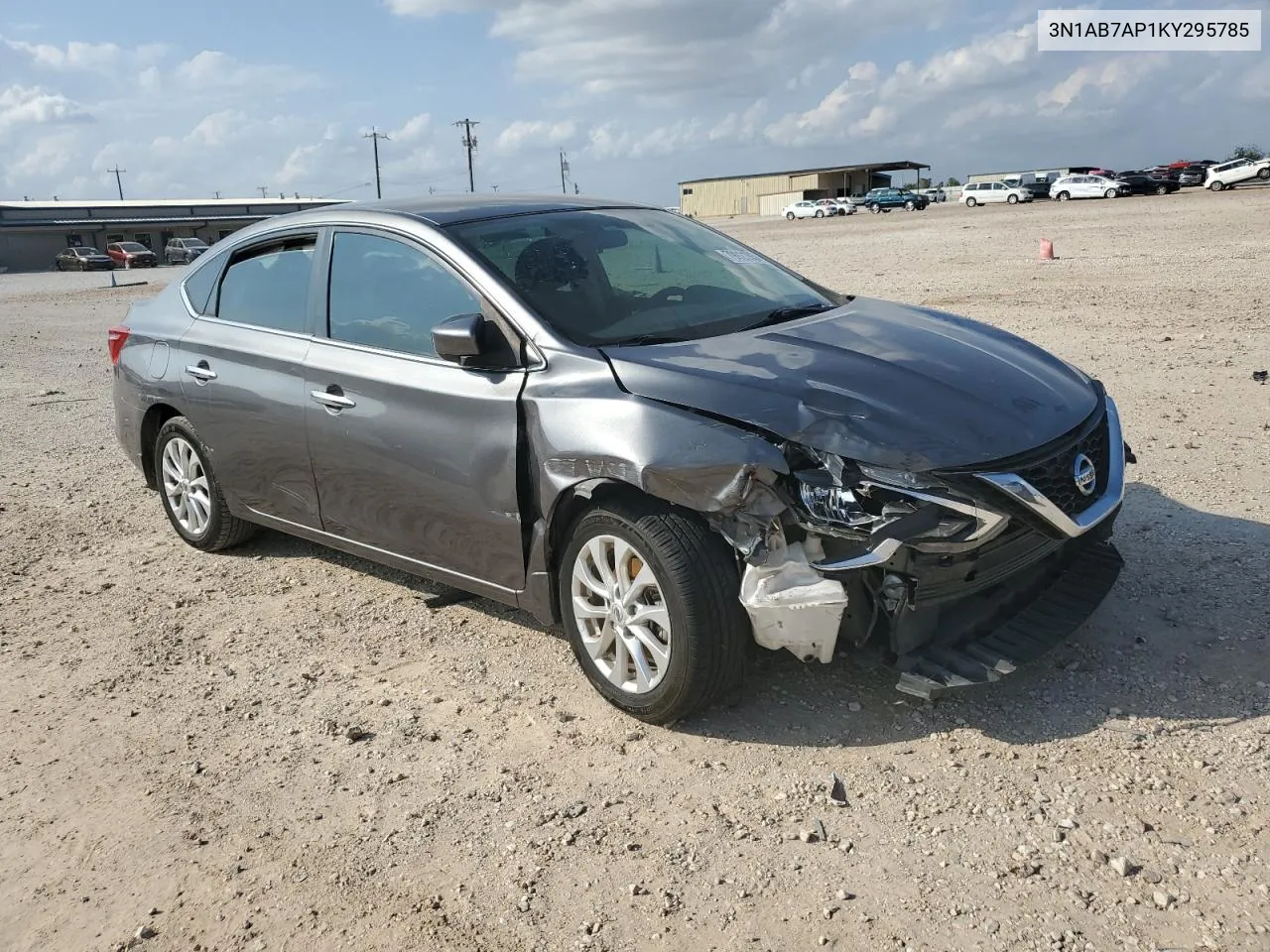 2019 Nissan Sentra S VIN: 3N1AB7AP1KY295785 Lot: 79921934