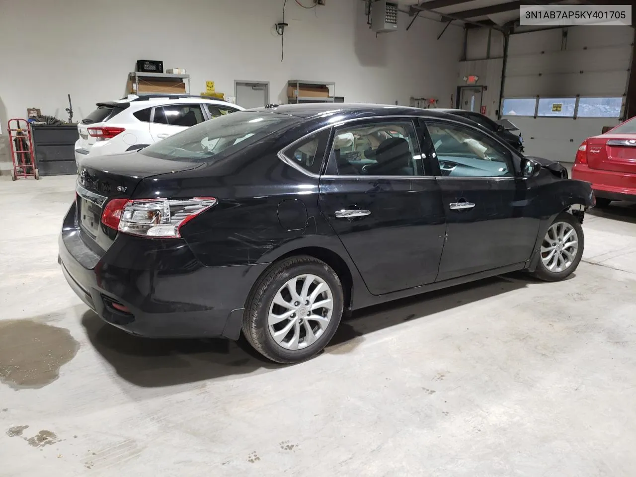 2019 Nissan Sentra S VIN: 3N1AB7AP5KY401705 Lot: 80390064