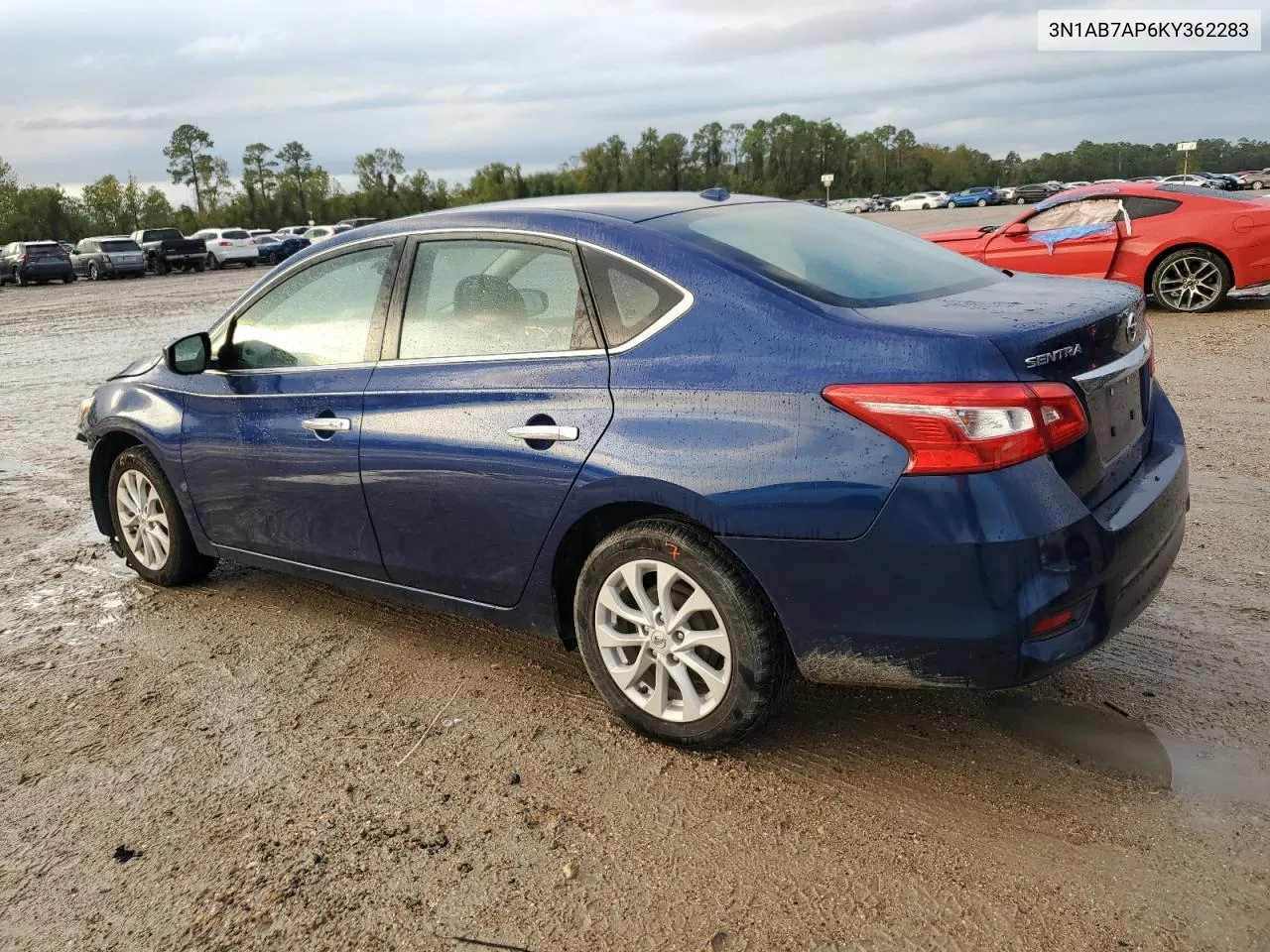 2019 Nissan Sentra S VIN: 3N1AB7AP6KY362283 Lot: 81403534