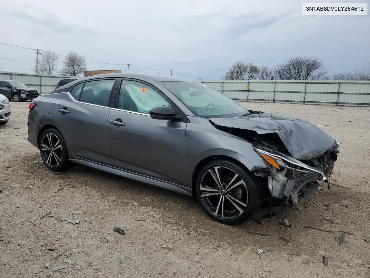 3N1AB8DV0LY264612 2020 Nissan Sentra Sr