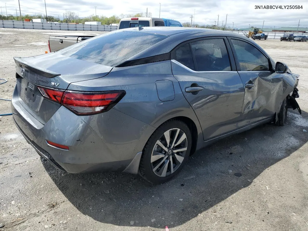 2020 Nissan Sentra Sv VIN: 3N1AB8CV4LY250584 Lot: 49371464