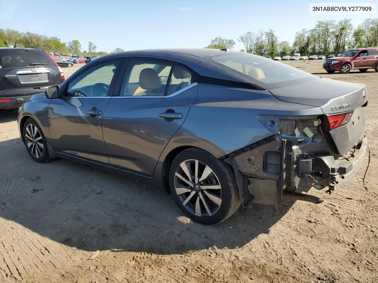 2020 Nissan Sentra Sv VIN: 3N1AB8CV9LY277909 Lot: 51991404