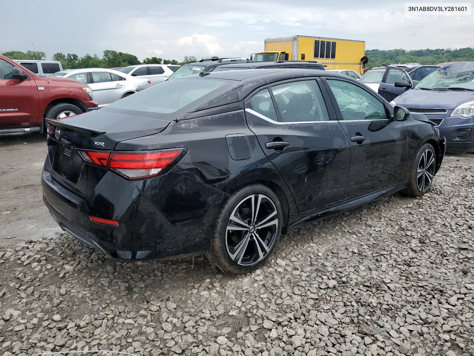 2020 Nissan Sentra Sr VIN: 3N1AB8DV3LY281601 Lot: 54461504