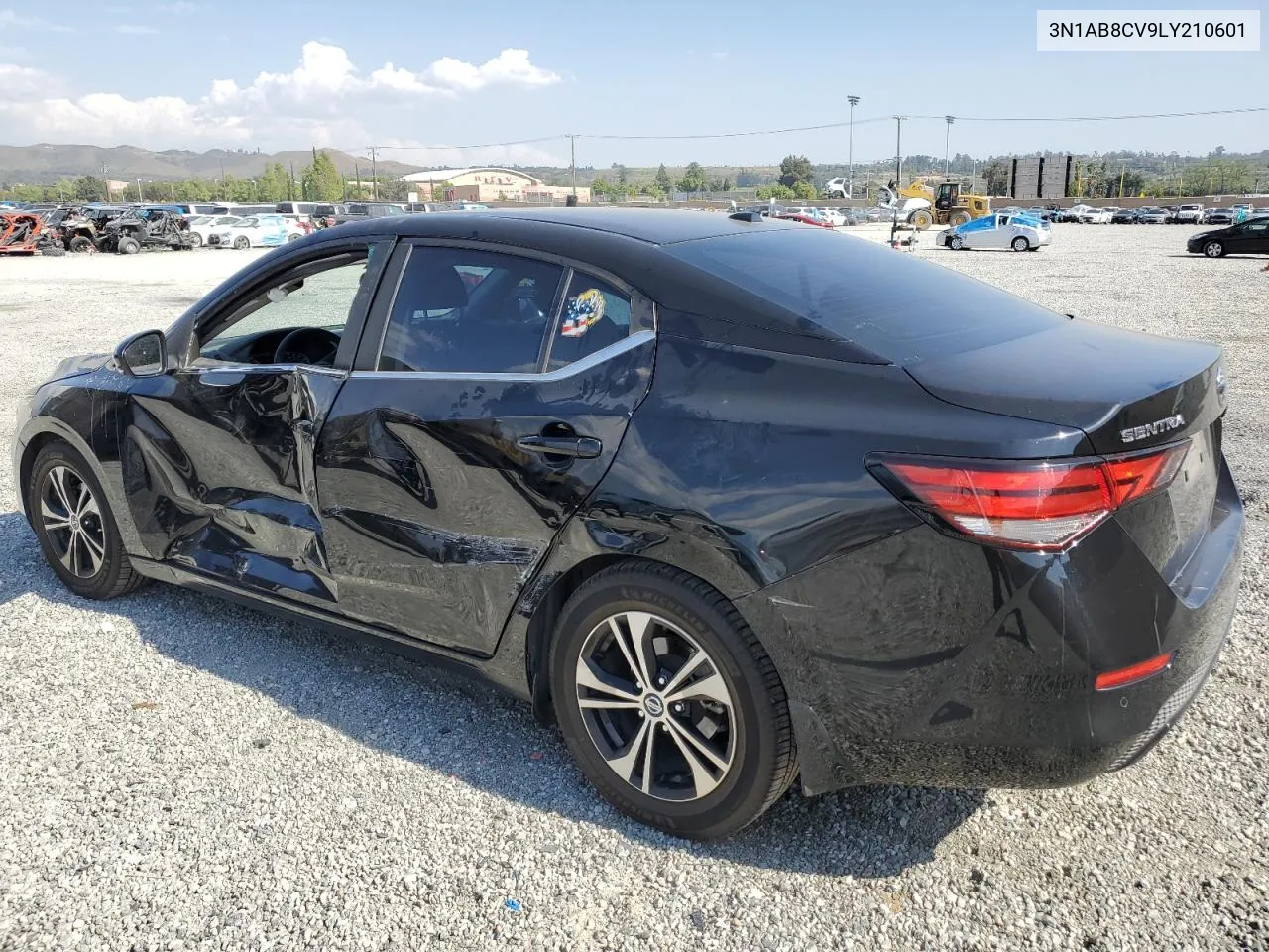 2020 Nissan Sentra Sv VIN: 3N1AB8CV9LY210601 Lot: 54536414