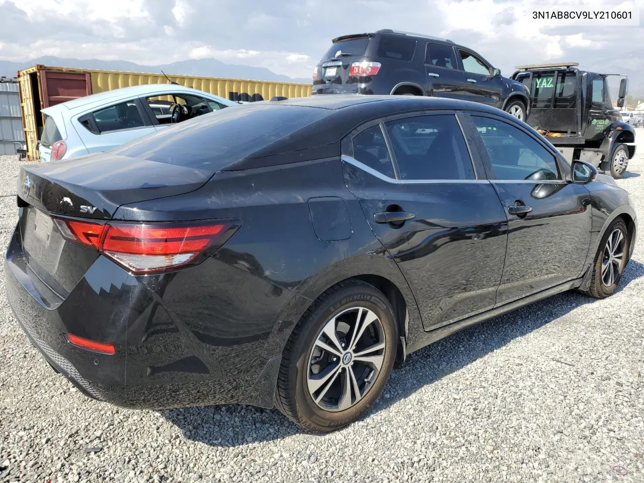 2020 Nissan Sentra Sv VIN: 3N1AB8CV9LY210601 Lot: 54536414