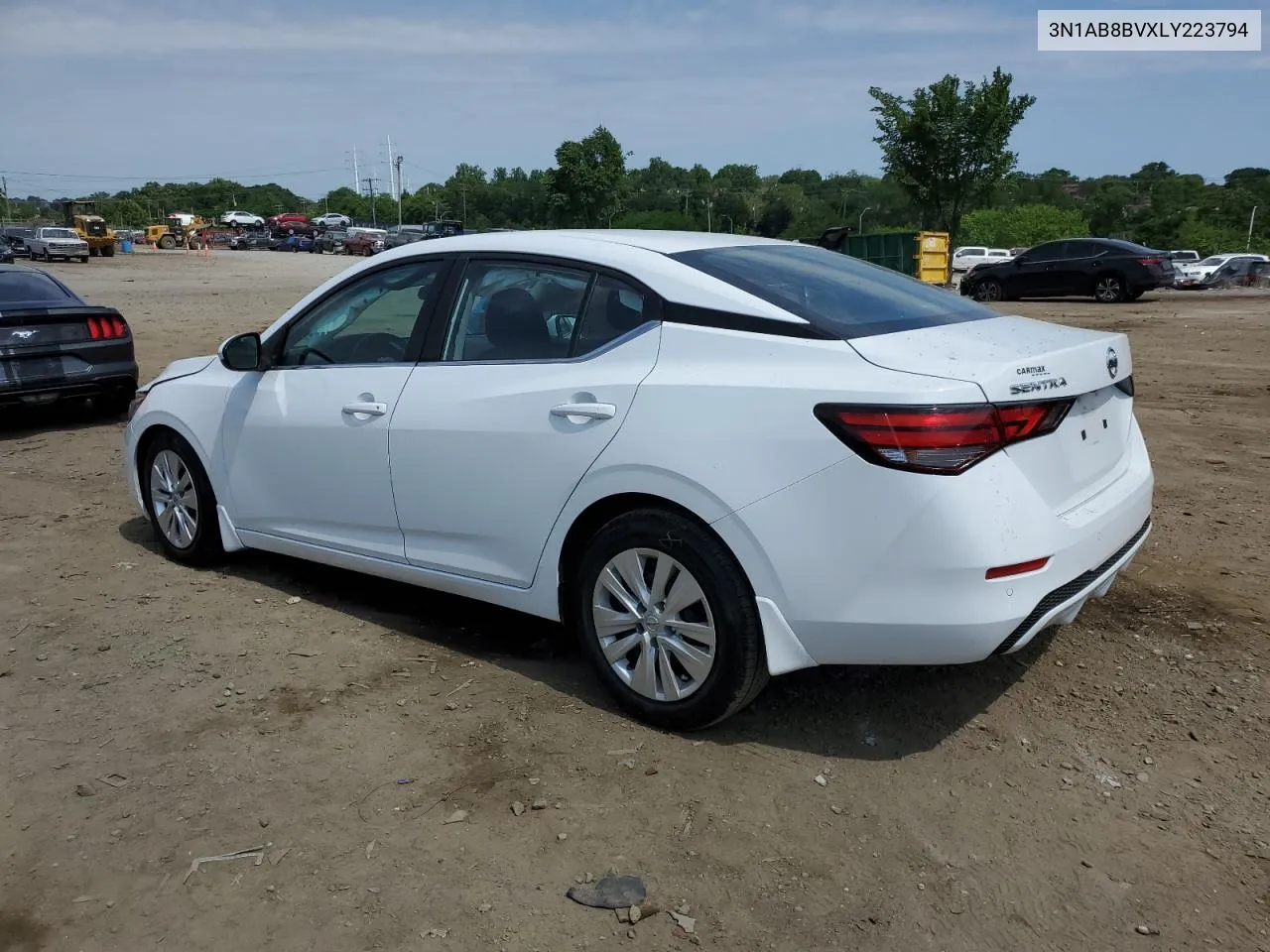 2020 Nissan Sentra S VIN: 3N1AB8BVXLY223794 Lot: 56264684