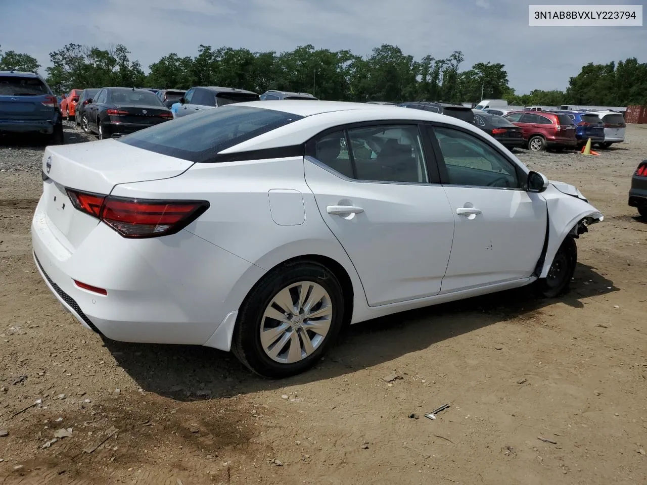 2020 Nissan Sentra S VIN: 3N1AB8BVXLY223794 Lot: 56264684