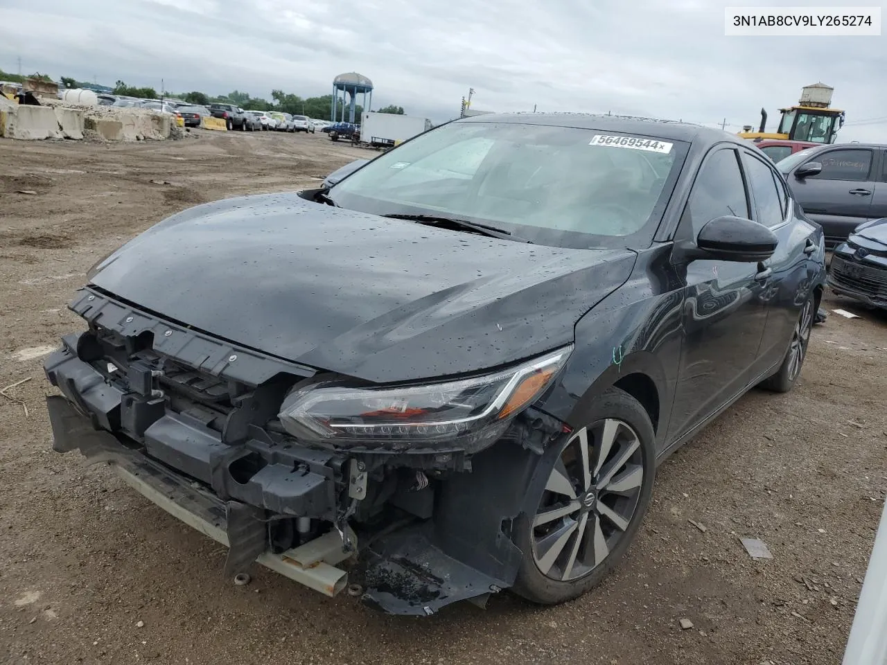 2020 Nissan Sentra Sv VIN: 3N1AB8CV9LY265274 Lot: 56469544