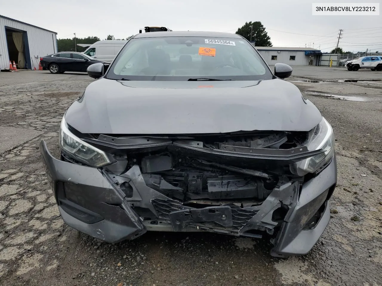 2020 Nissan Sentra Sv VIN: 3N1AB8CV8LY223212 Lot: 56945364