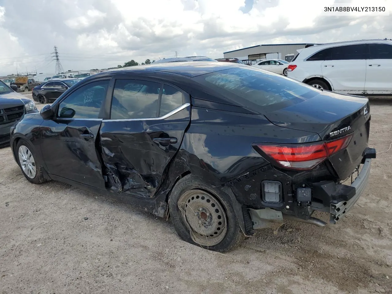 2020 Nissan Sentra S VIN: 3N1AB8BV4LY213150 Lot: 59220364