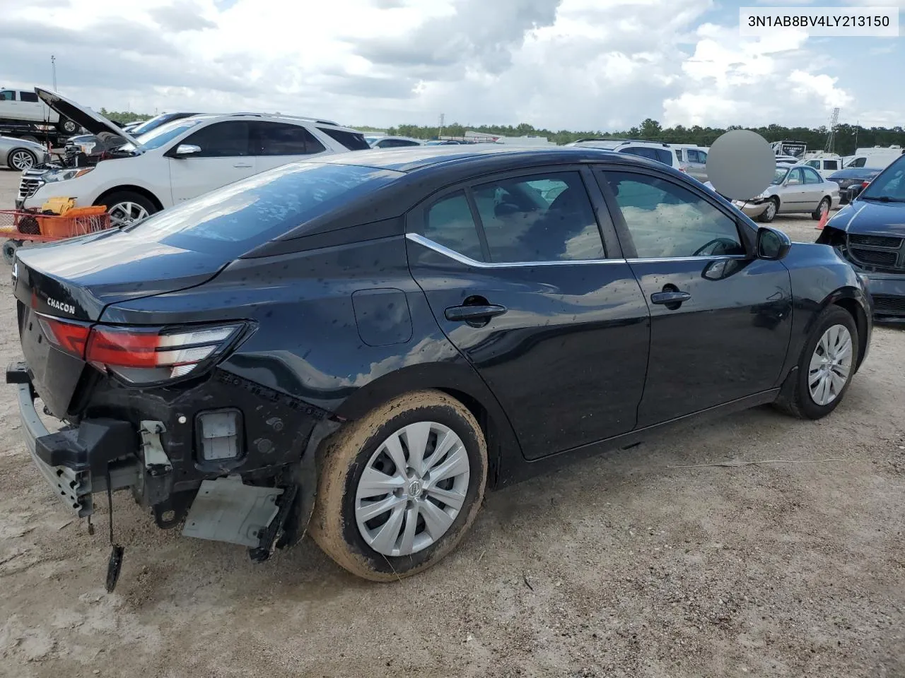 2020 Nissan Sentra S VIN: 3N1AB8BV4LY213150 Lot: 59220364