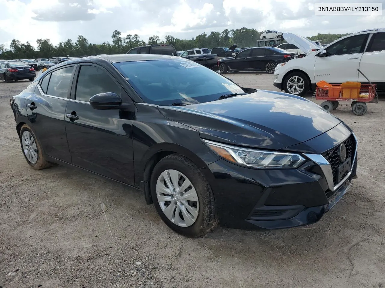 2020 Nissan Sentra S VIN: 3N1AB8BV4LY213150 Lot: 59220364