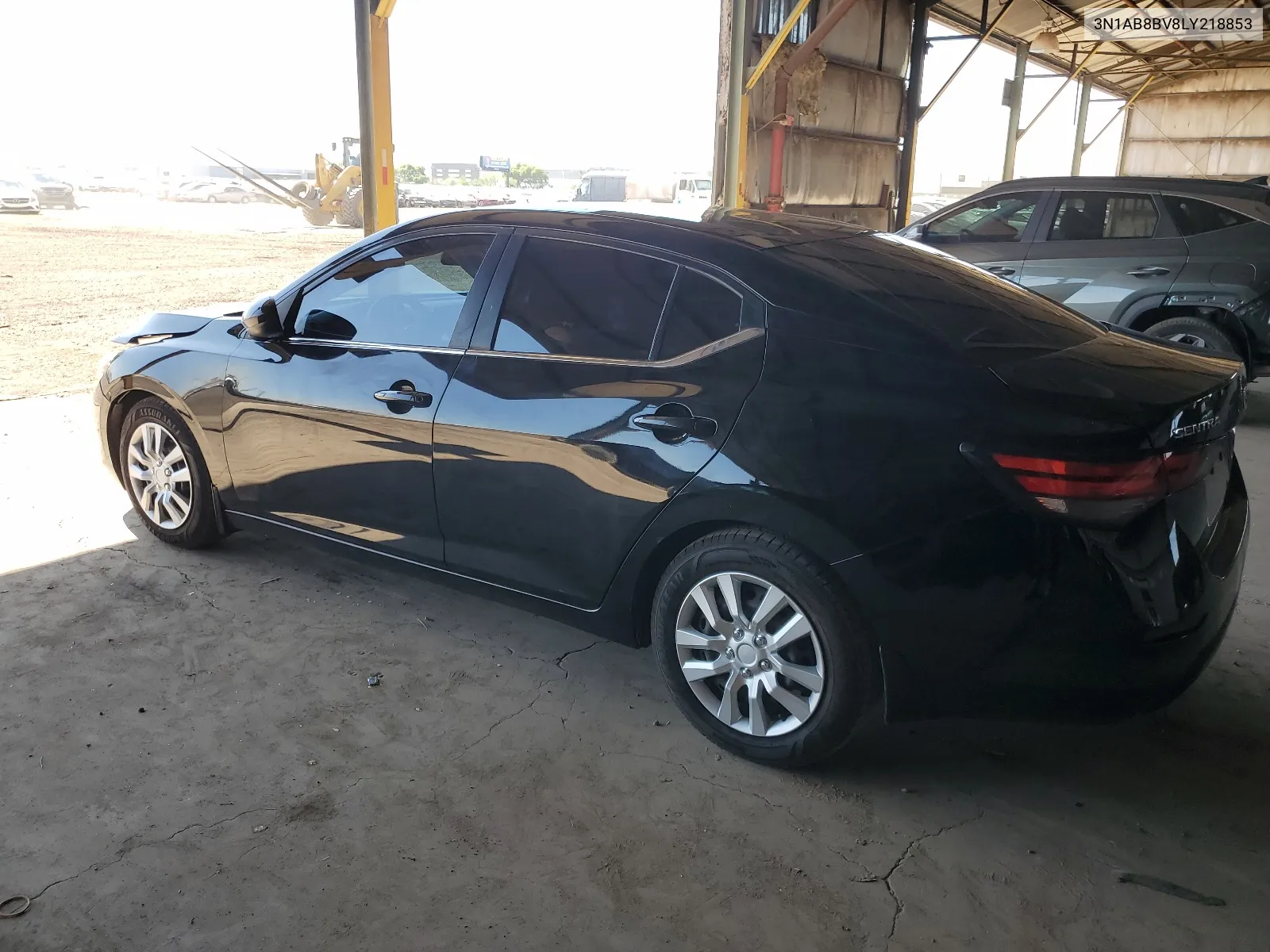 2020 Nissan Sentra S VIN: 3N1AB8BV8LY218853 Lot: 59270544