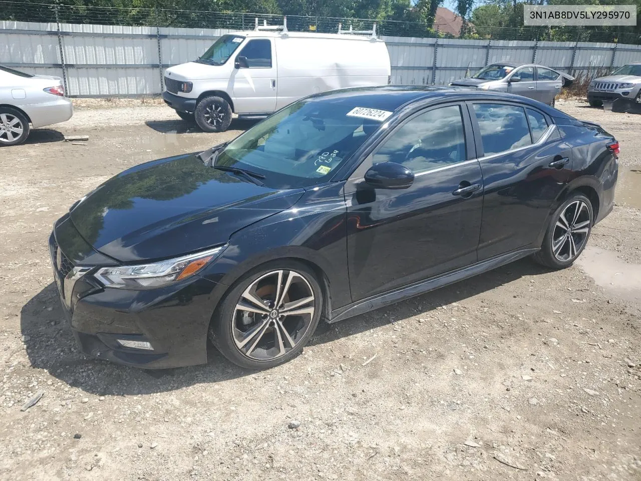 2020 Nissan Sentra Sr VIN: 3N1AB8DV5LY295970 Lot: 60726224