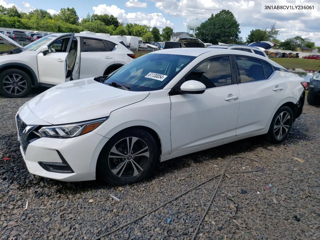 3N1AB8CV1LY236061 2020 Nissan Sentra Sv