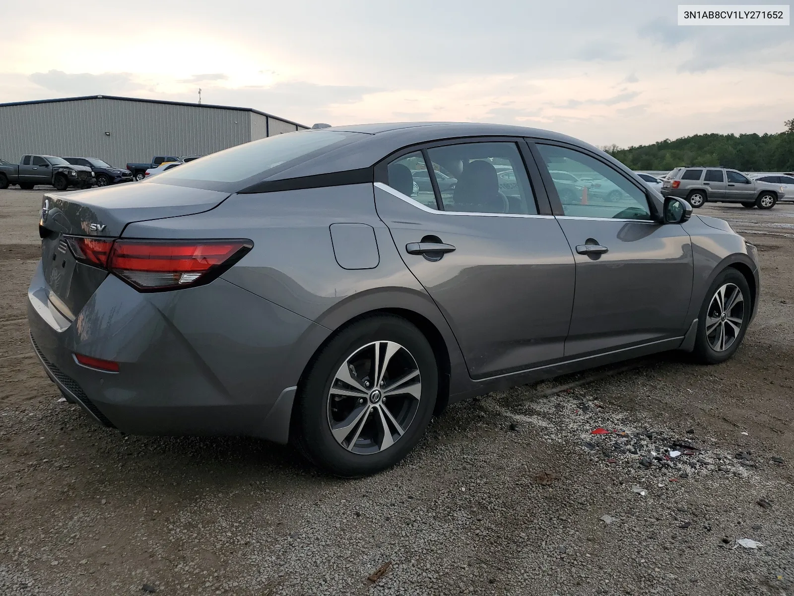 2020 Nissan Sentra Sv VIN: 3N1AB8CV1LY271652 Lot: 62643974