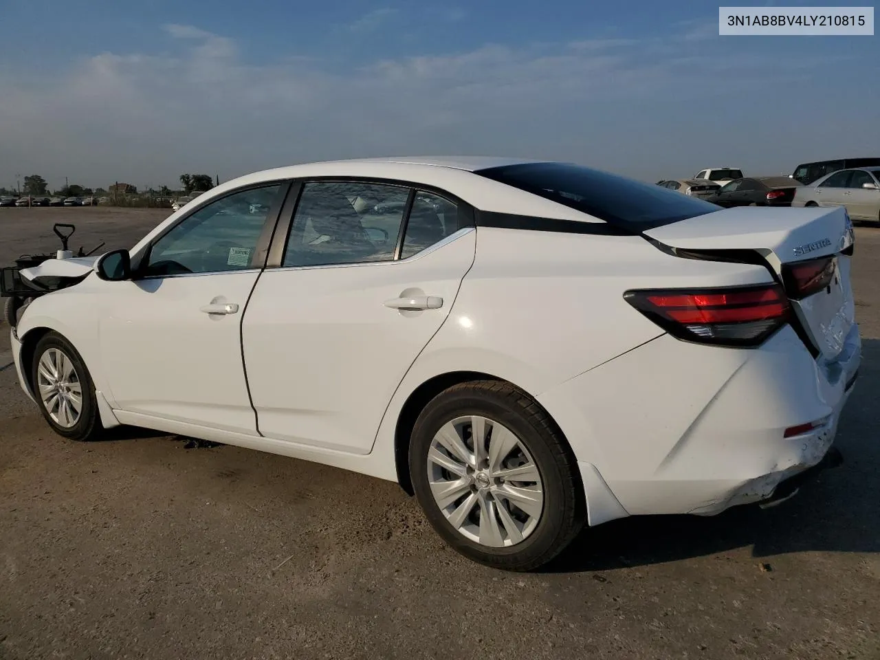 2020 Nissan Sentra S VIN: 3N1AB8BV4LY210815 Lot: 62674004