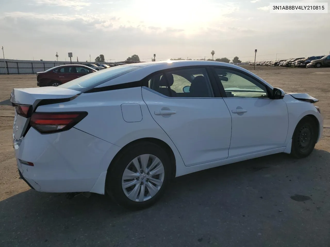 2020 Nissan Sentra S VIN: 3N1AB8BV4LY210815 Lot: 62674004