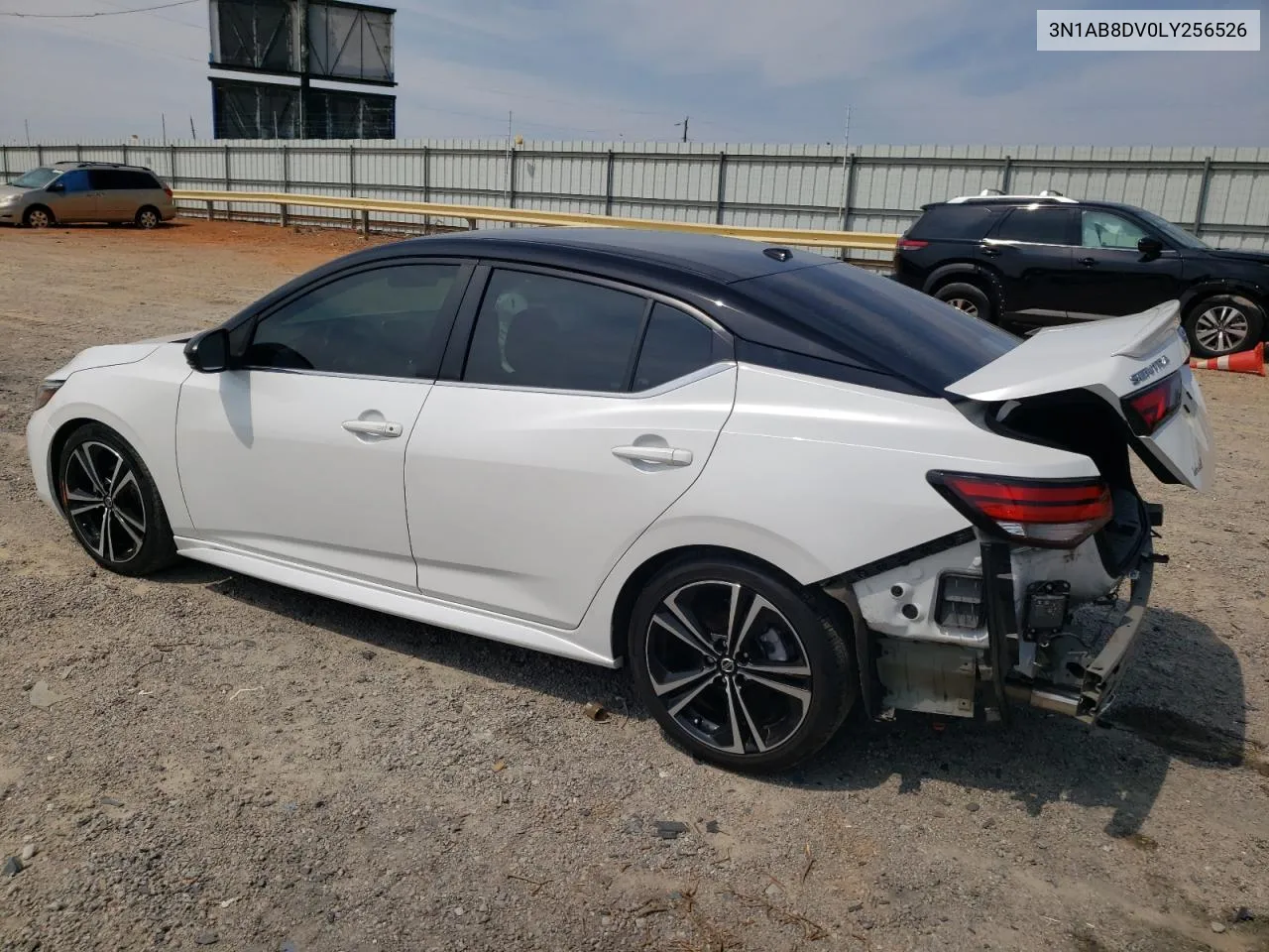 2020 Nissan Sentra Sr VIN: 3N1AB8DV0LY256526 Lot: 62794724