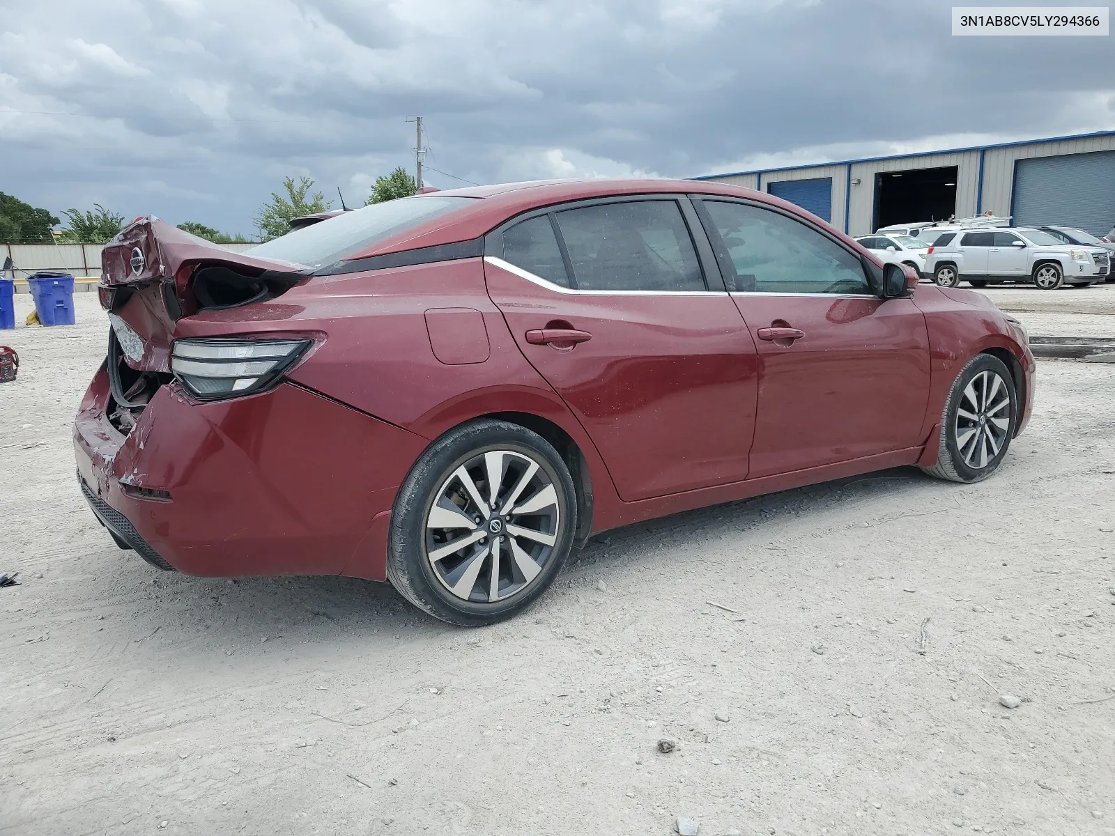 3N1AB8CV5LY294366 2020 Nissan Sentra Sv