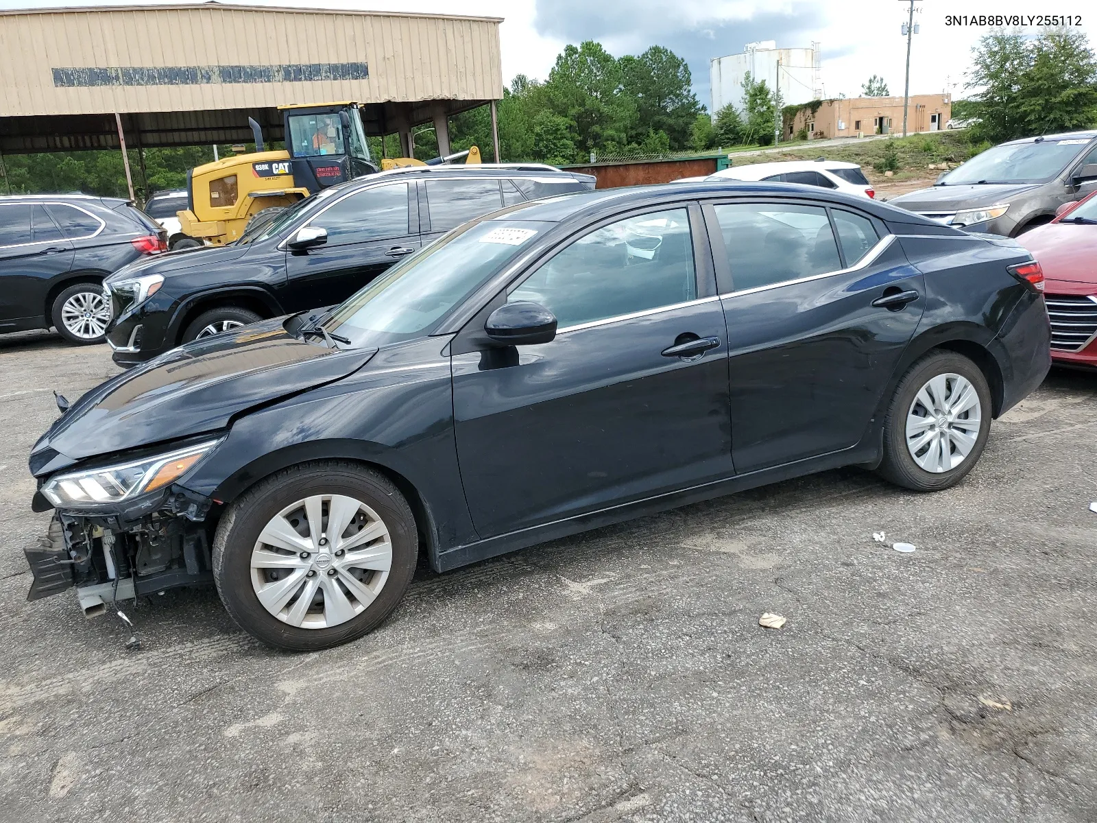 2020 Nissan Sentra S VIN: 3N1AB8BV8LY255112 Lot: 63523724