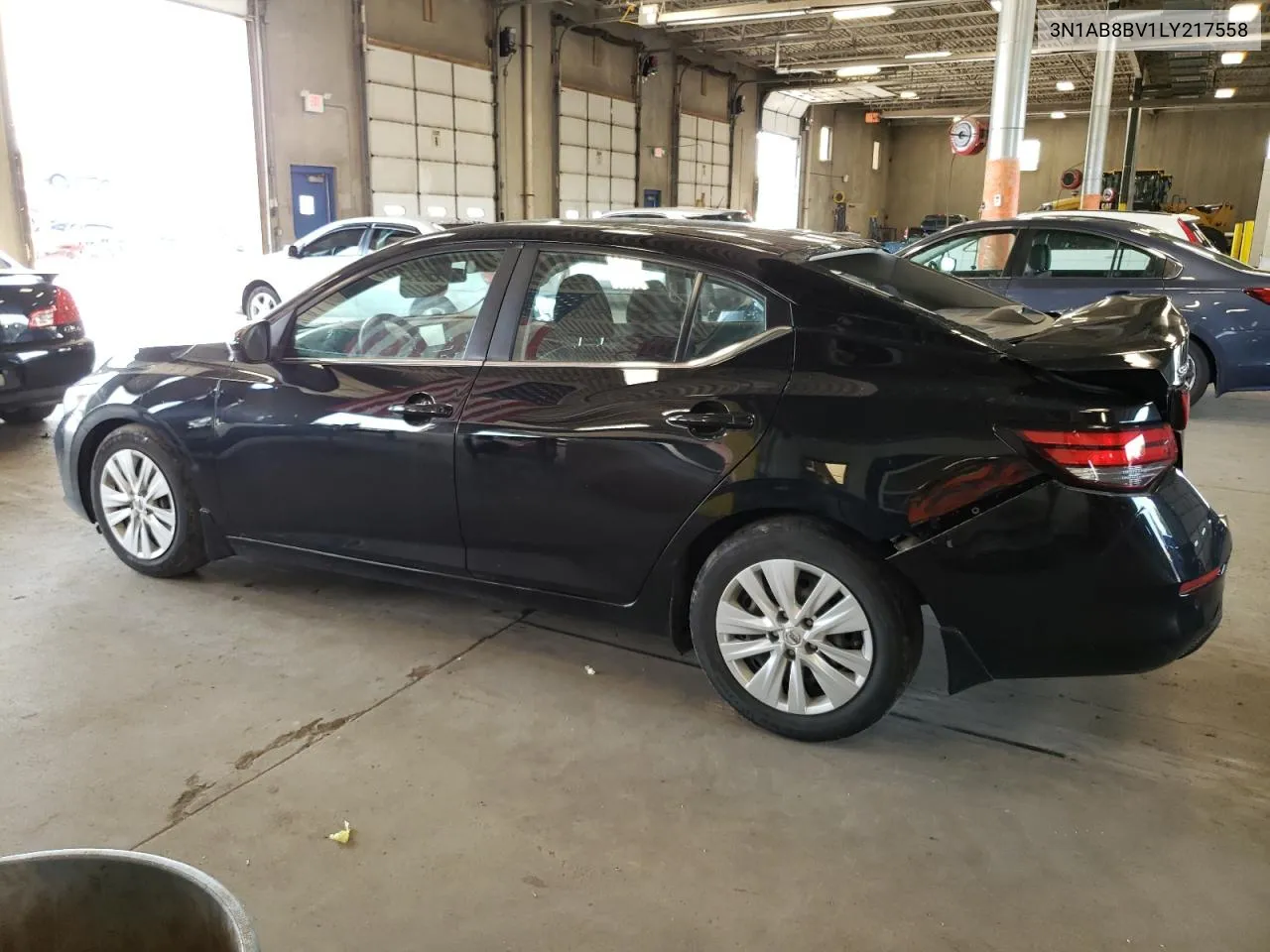 2020 Nissan Sentra S VIN: 3N1AB8BV1LY217558 Lot: 63693754