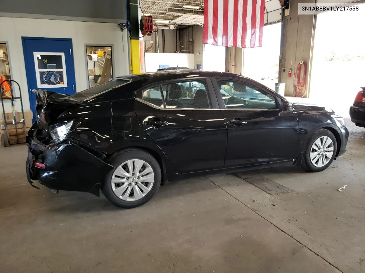 2020 Nissan Sentra S VIN: 3N1AB8BV1LY217558 Lot: 63693754