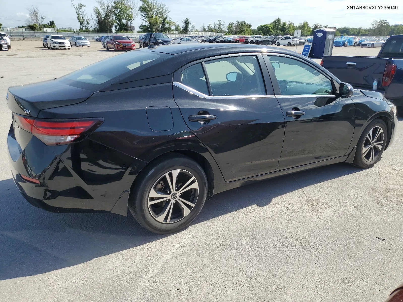 2020 Nissan Sentra Sv VIN: 3N1AB8CVXLY235040 Lot: 64265394