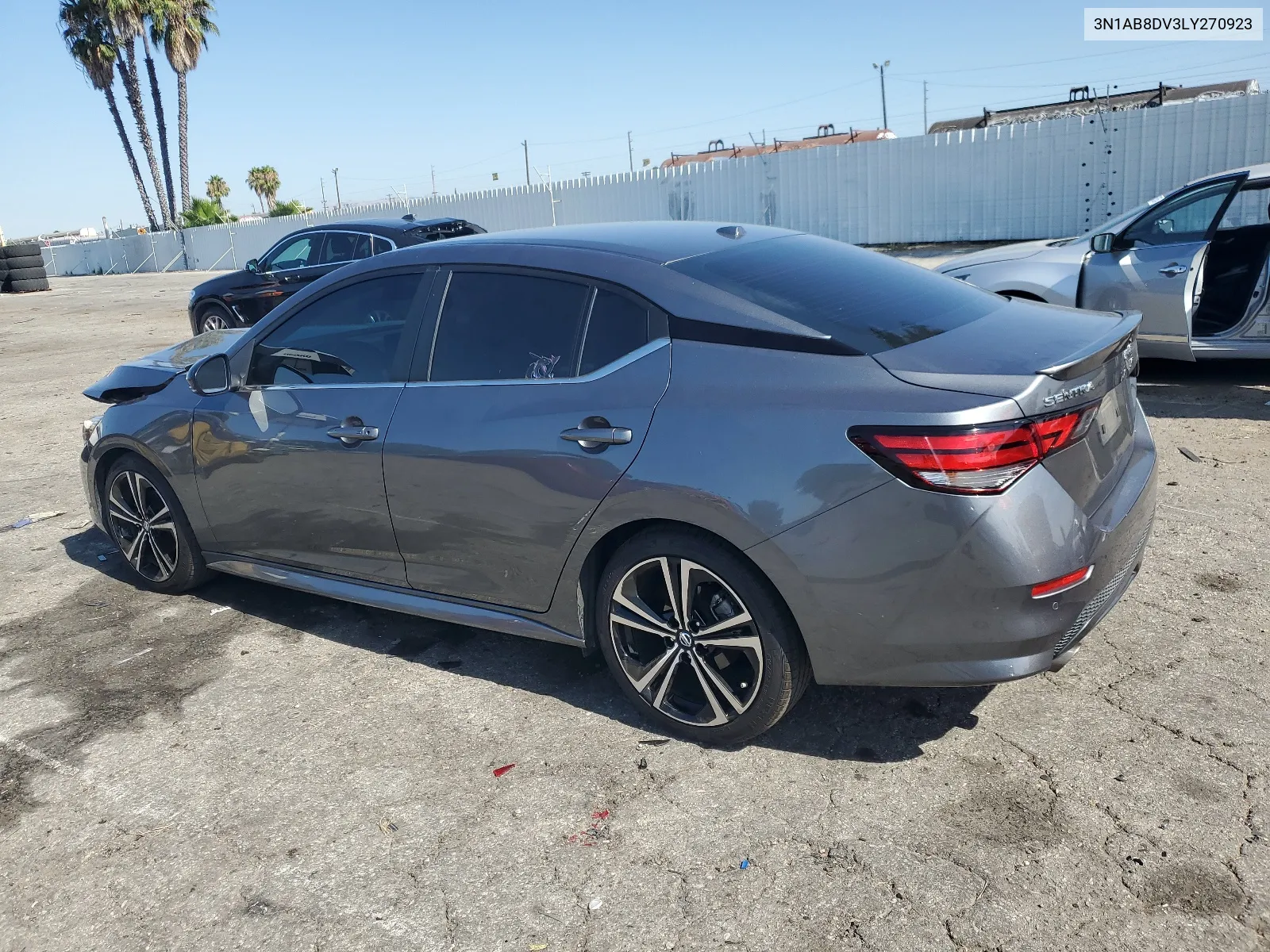 2020 Nissan Sentra Sr VIN: 3N1AB8DV3LY270923 Lot: 64431494