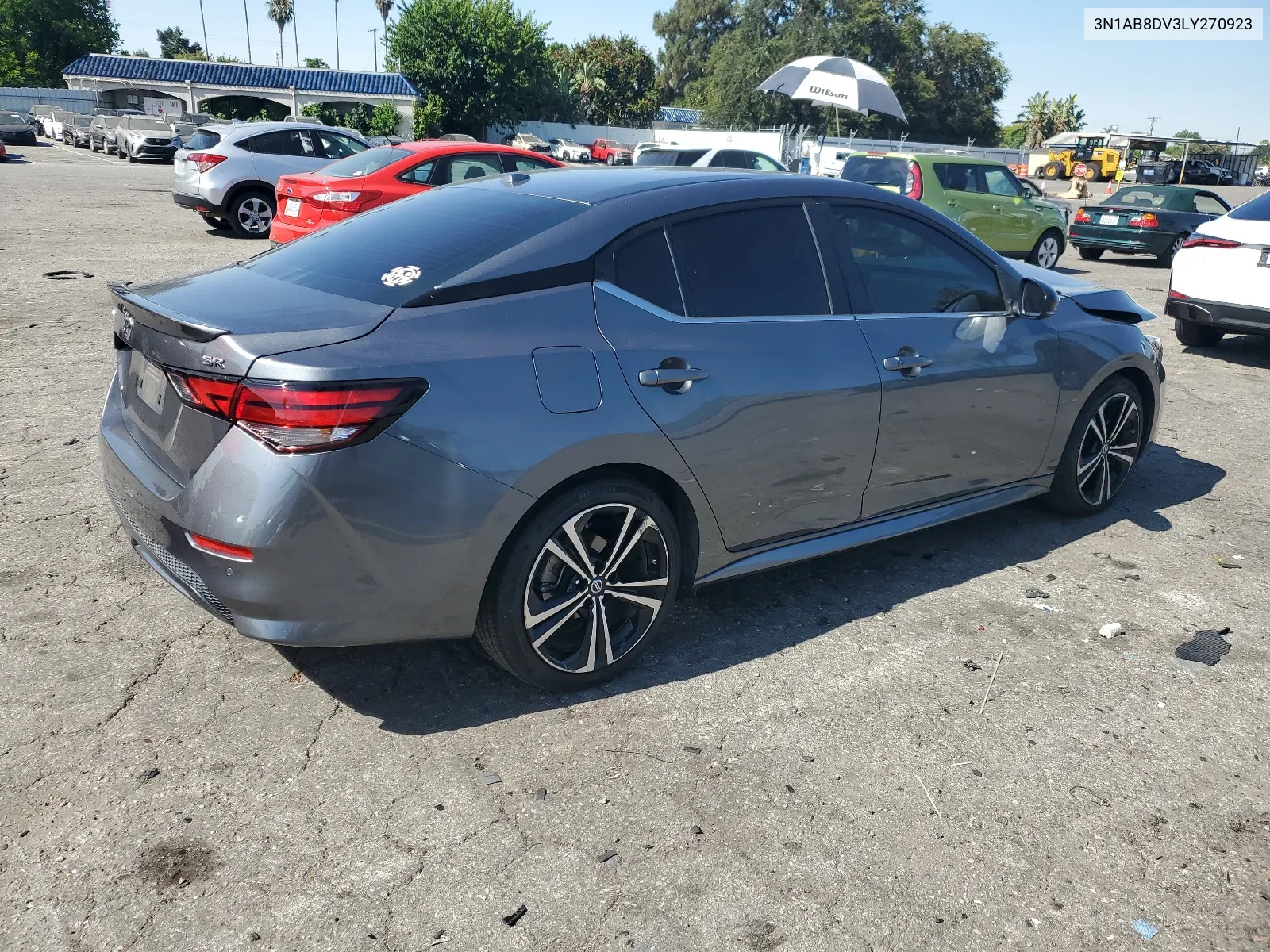 2020 Nissan Sentra Sr VIN: 3N1AB8DV3LY270923 Lot: 64431494