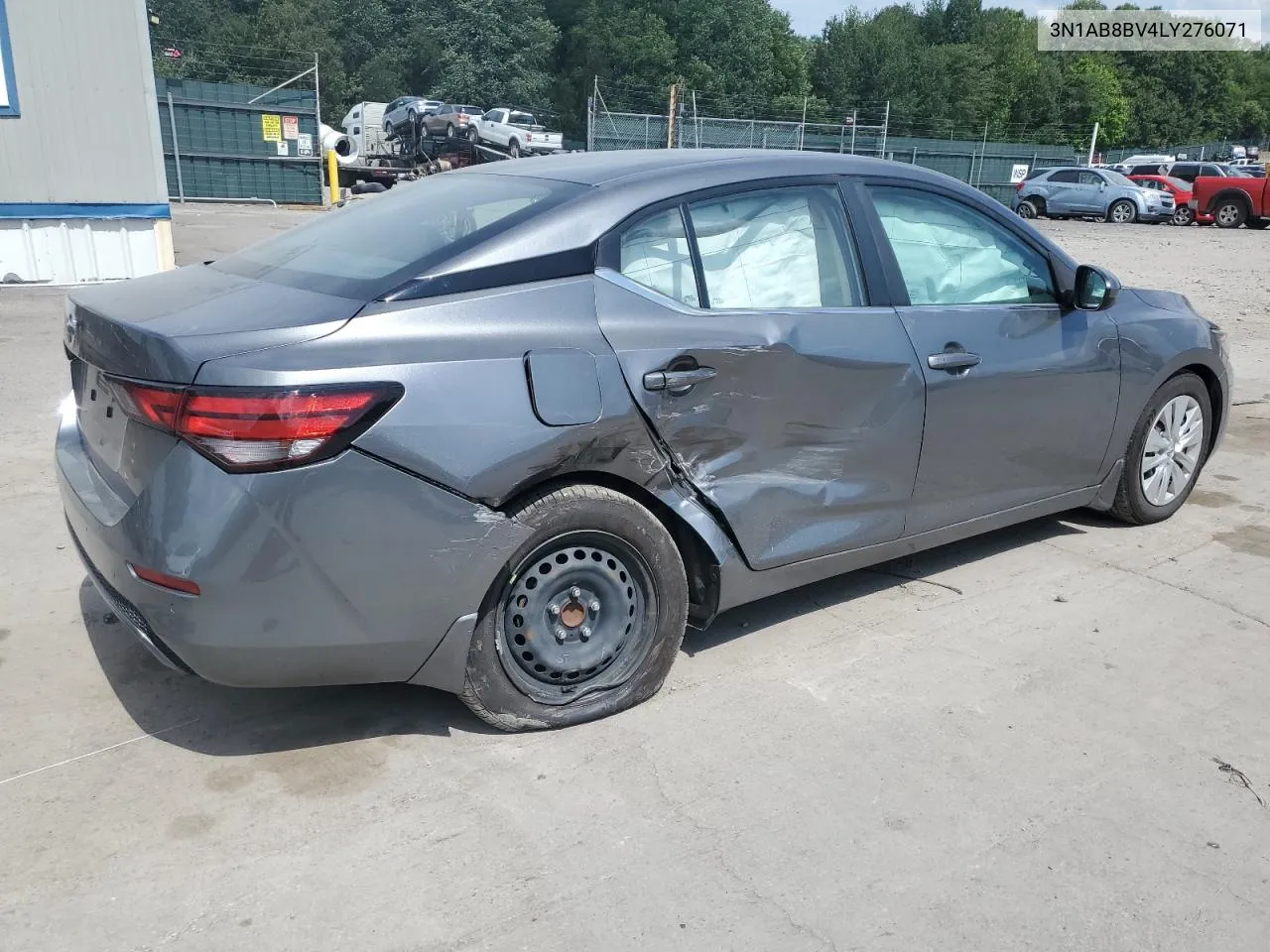 2020 Nissan Sentra S VIN: 3N1AB8BV4LY276071 Lot: 65172114