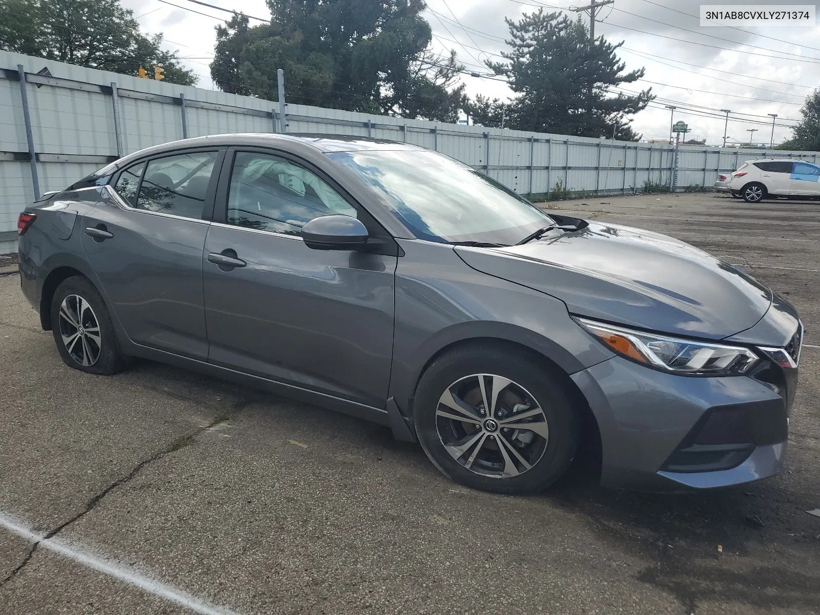 2020 Nissan Sentra Sv VIN: 3N1AB8CVXLY271374 Lot: 65268804