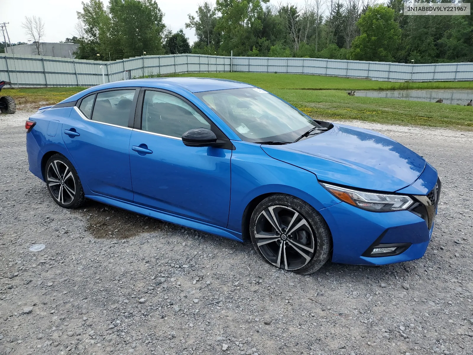 2020 Nissan Sentra Sr VIN: 3N1AB8DV9LY221967 Lot: 65400874