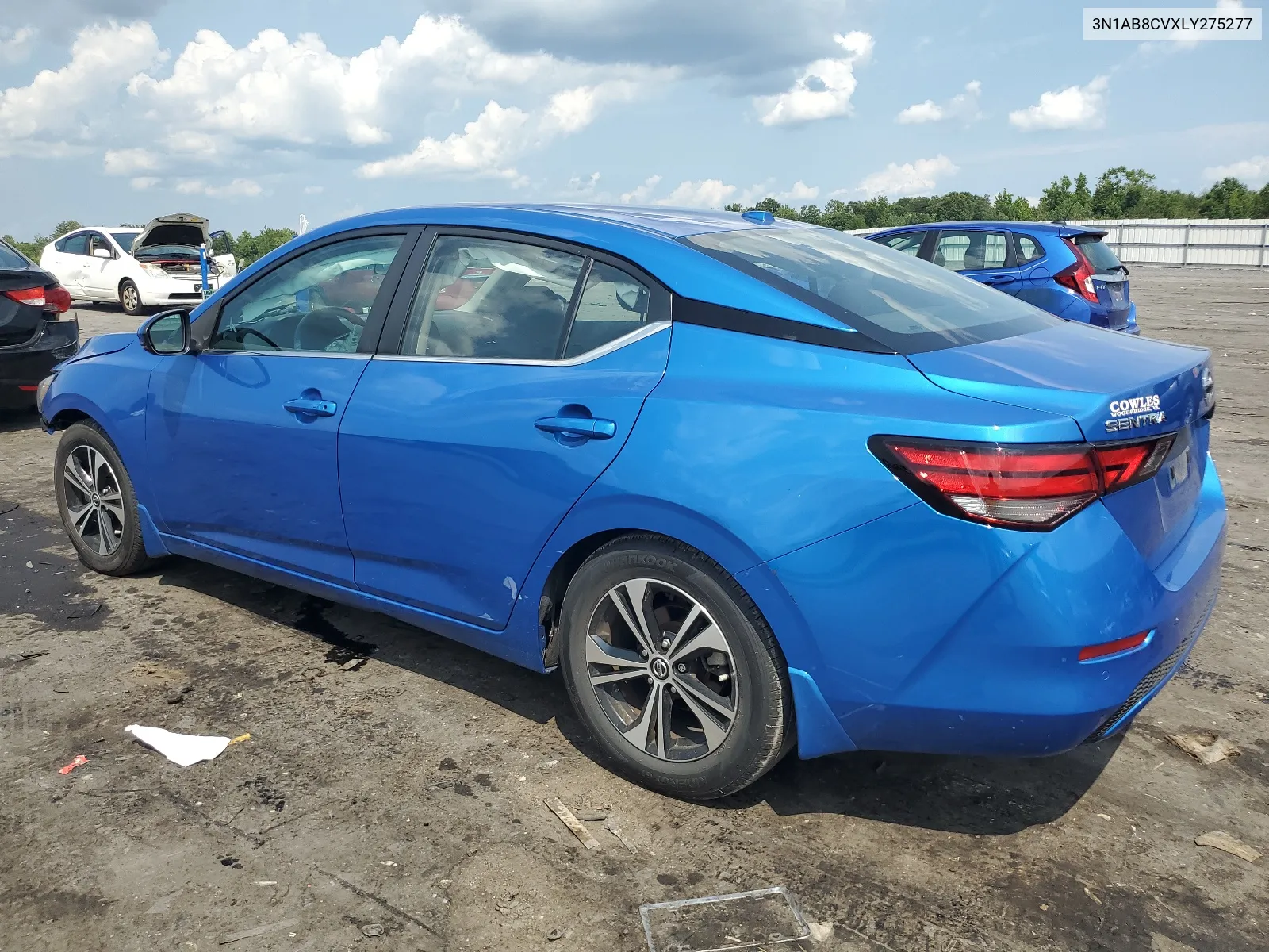 2020 Nissan Sentra Sv VIN: 3N1AB8CVXLY275277 Lot: 65693164