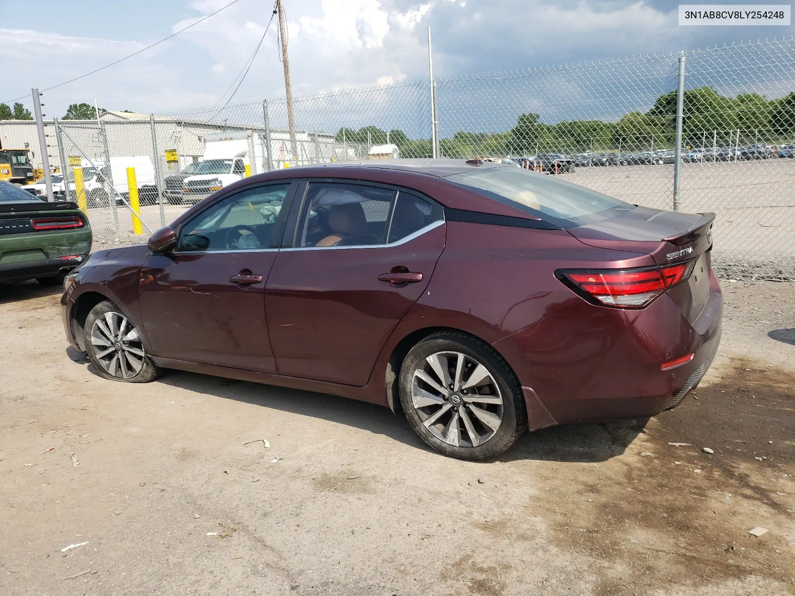 2020 Nissan Sentra Sv VIN: 3N1AB8CV8LY254248 Lot: 65793554