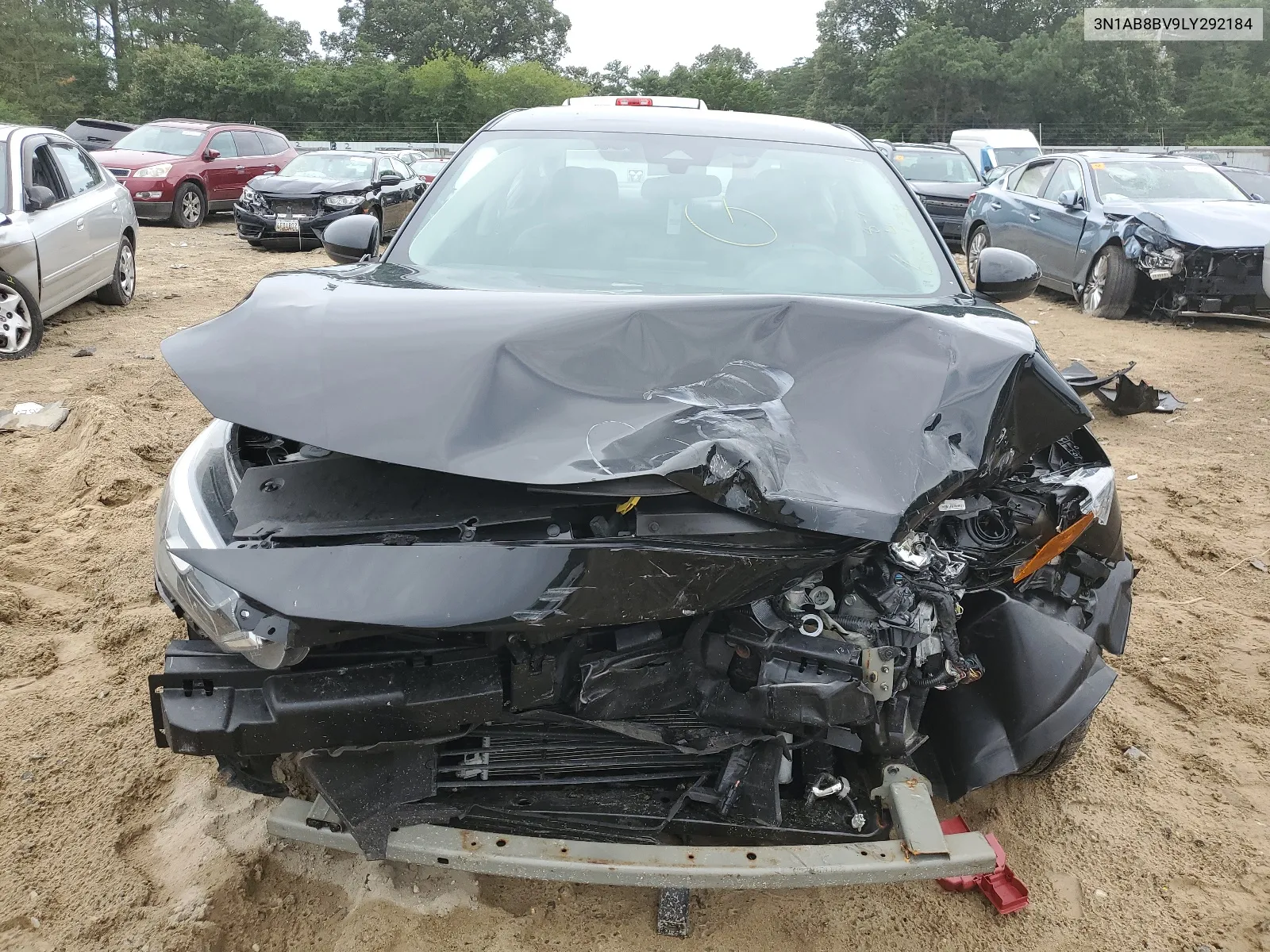 2020 Nissan Sentra S VIN: 3N1AB8BV9LY292184 Lot: 66044524