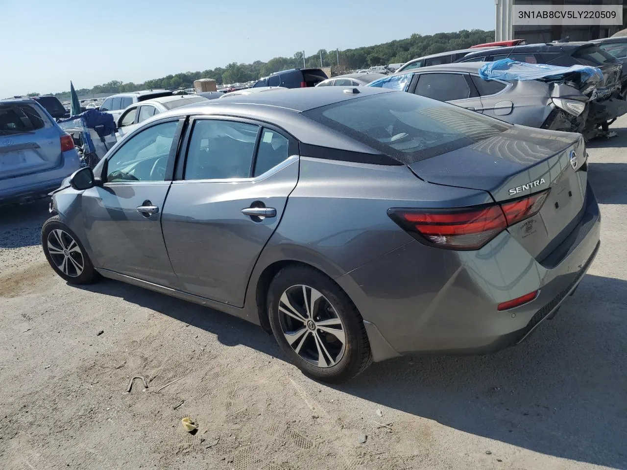 2020 Nissan Sentra Sv VIN: 3N1AB8CV5LY220509 Lot: 66126244