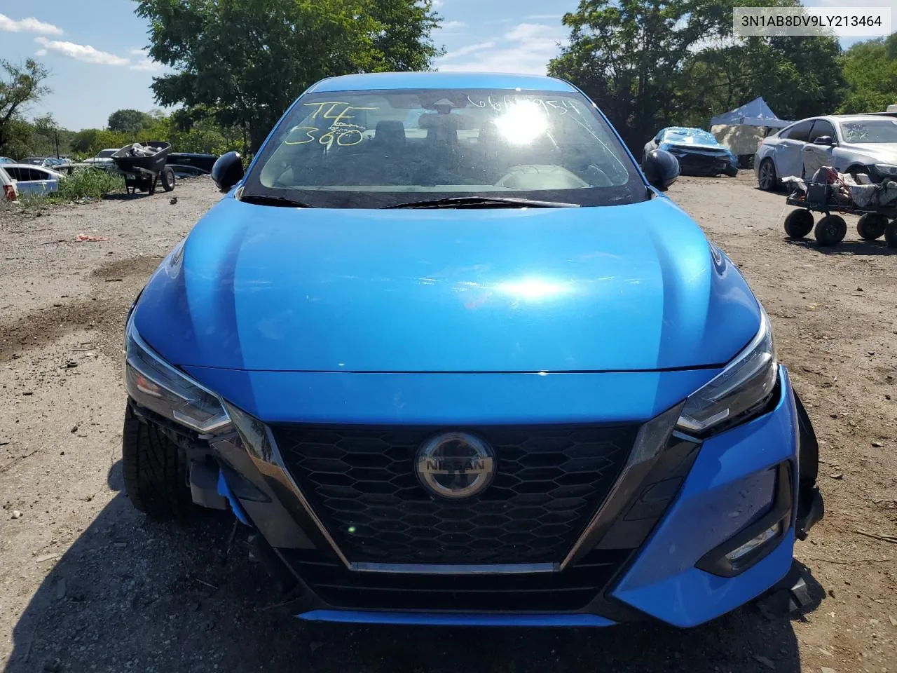 2020 Nissan Sentra Sr VIN: 3N1AB8DV9LY213464 Lot: 66144954