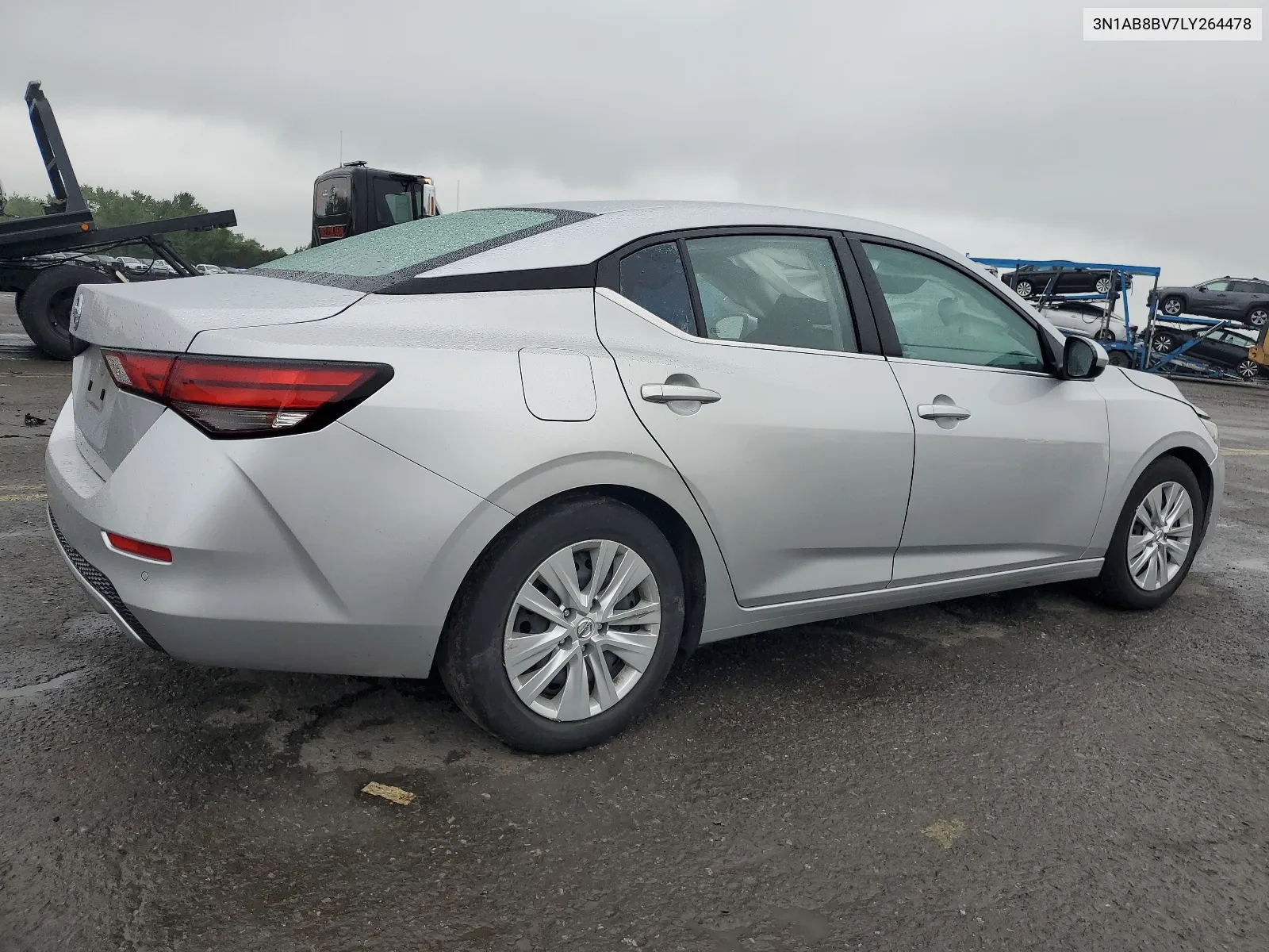 2020 Nissan Sentra S VIN: 3N1AB8BV7LY264478 Lot: 66297254