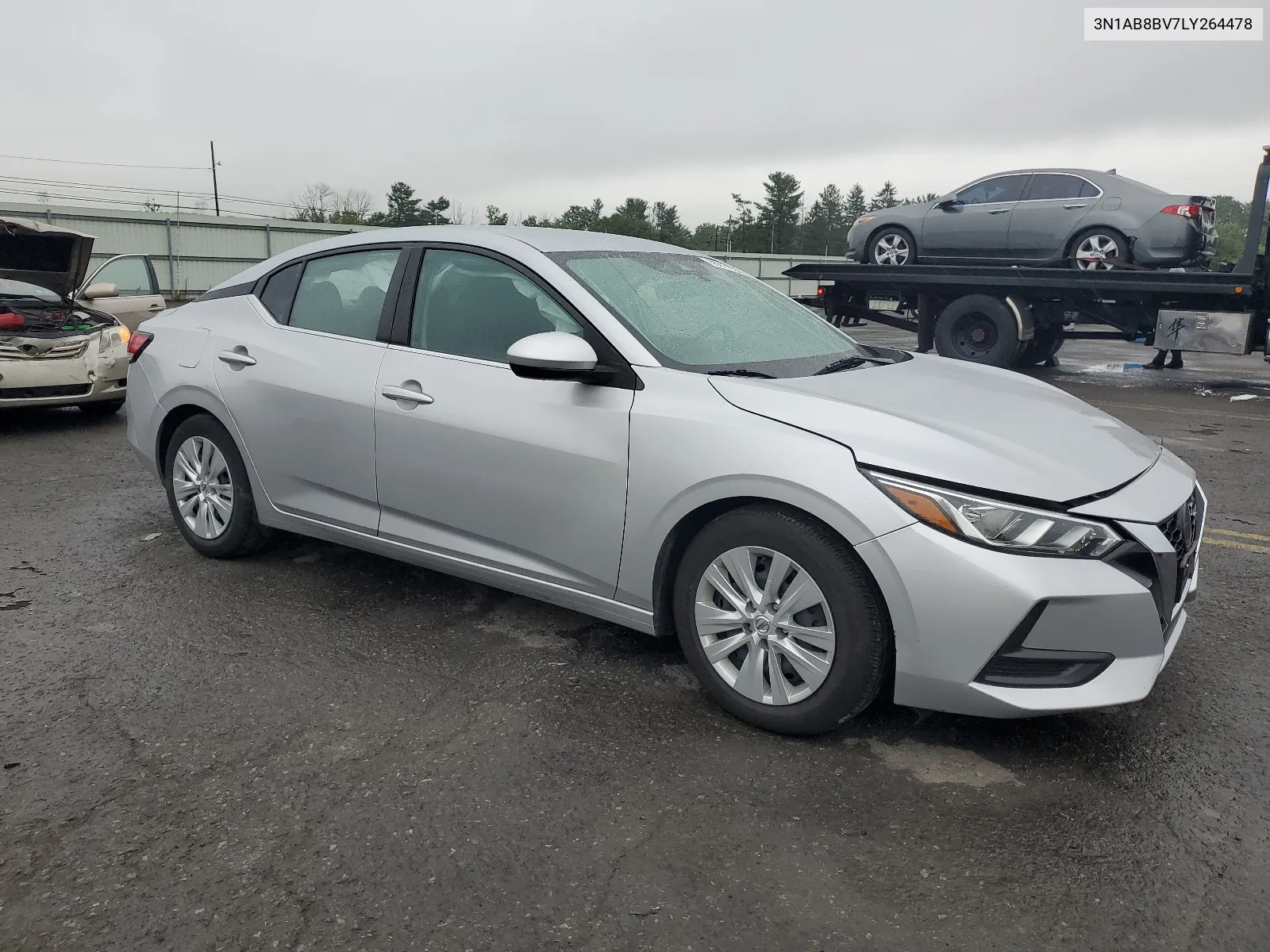 2020 Nissan Sentra S VIN: 3N1AB8BV7LY264478 Lot: 66297254