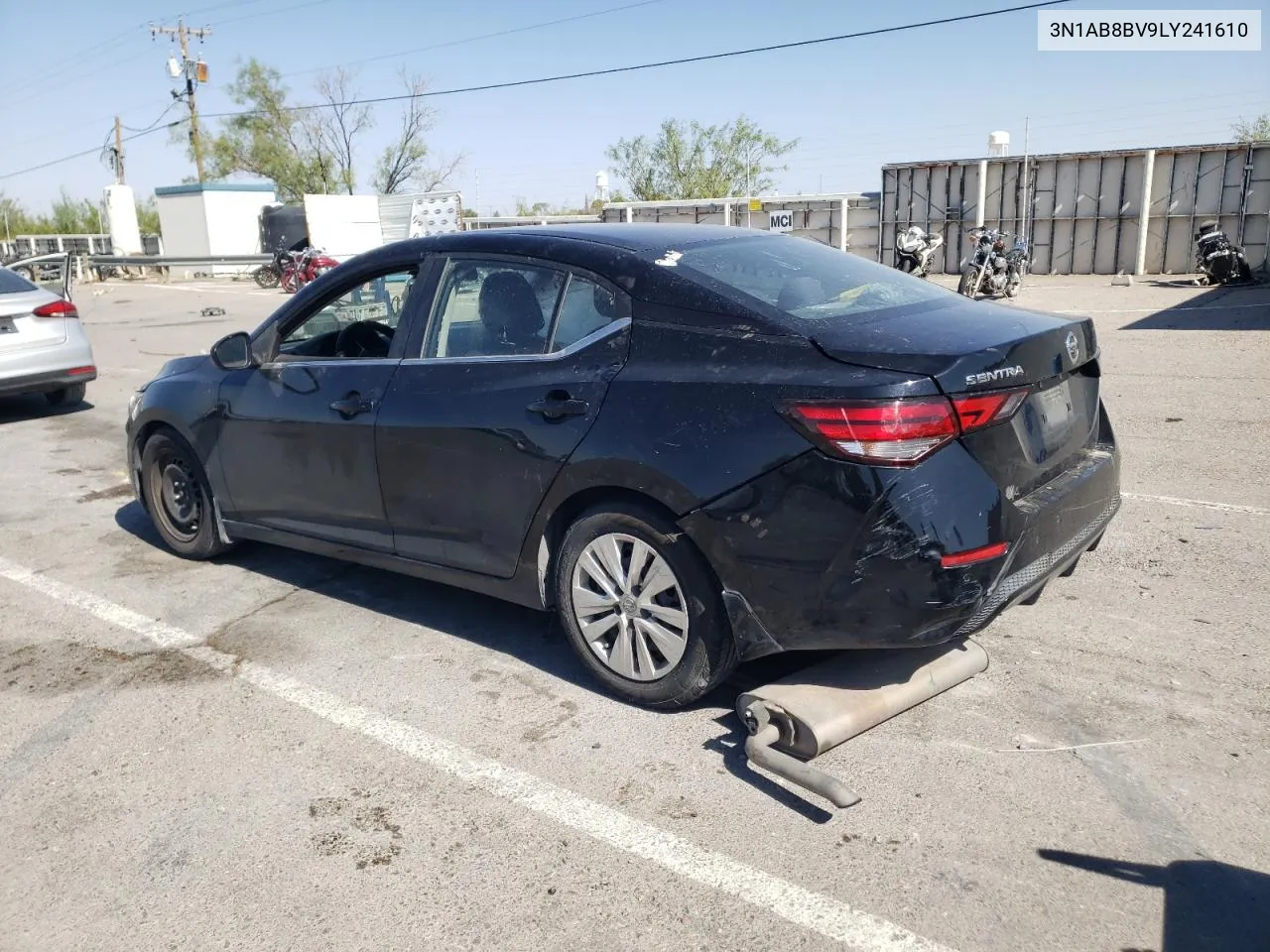 2020 Nissan Sentra S VIN: 3N1AB8BV9LY241610 Lot: 66633254