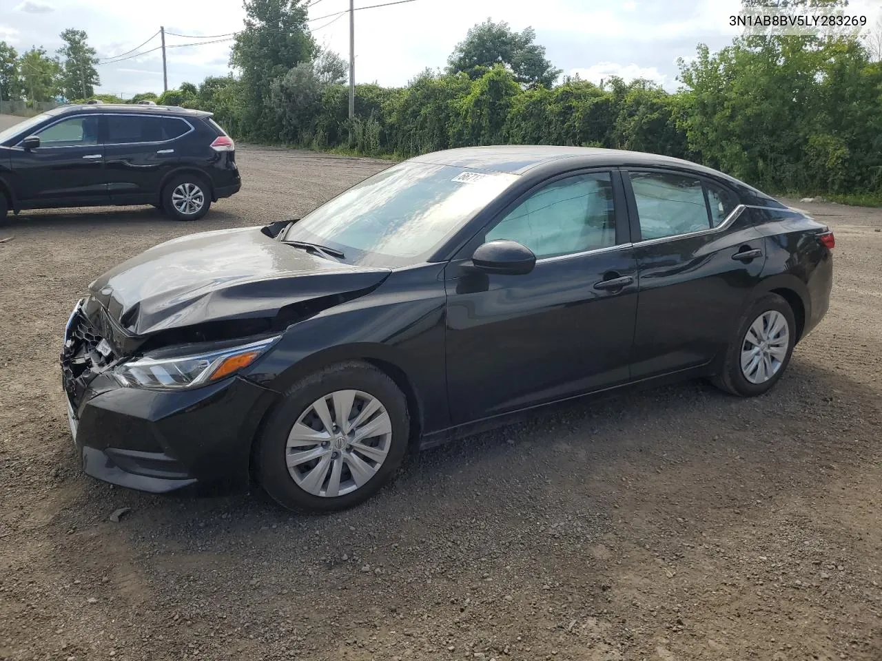 2020 Nissan Sentra S VIN: 3N1AB8BV5LY283269 Lot: 66712564