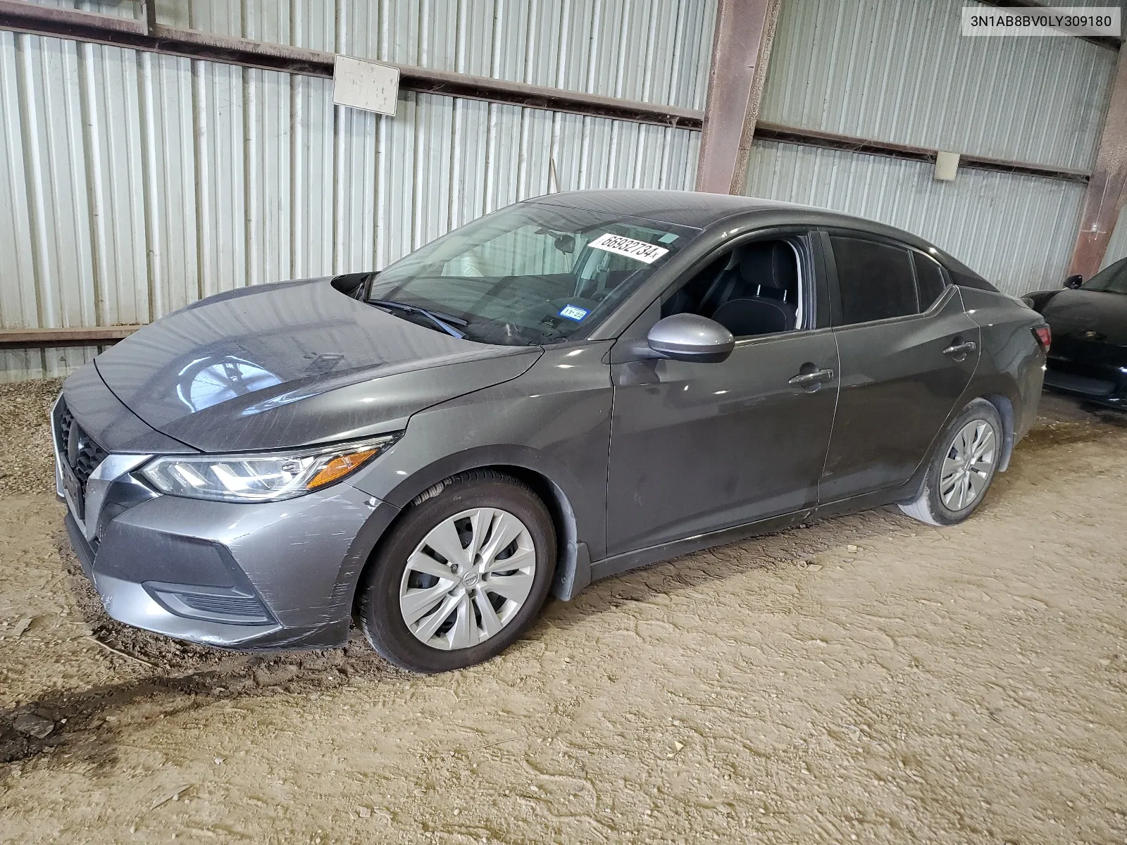 2020 Nissan Sentra S VIN: 3N1AB8BV0LY309180 Lot: 66932734