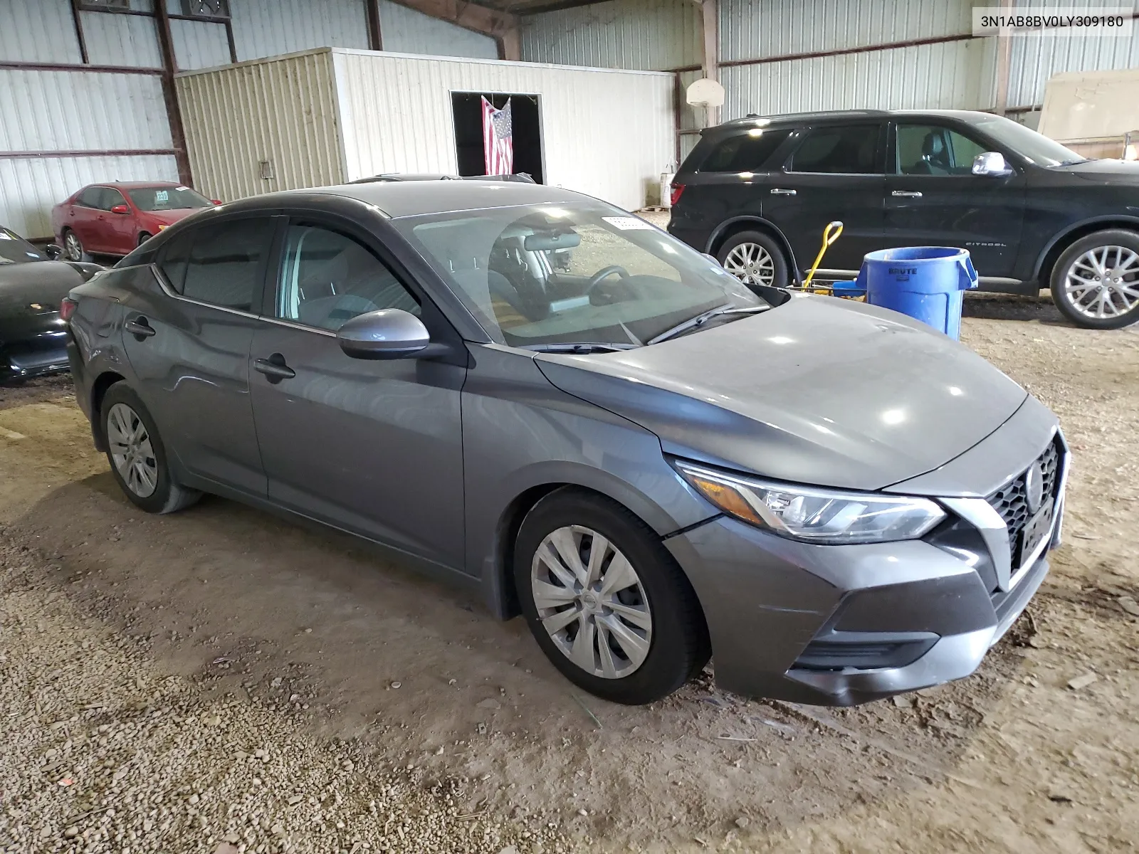 2020 Nissan Sentra S VIN: 3N1AB8BV0LY309180 Lot: 66932734