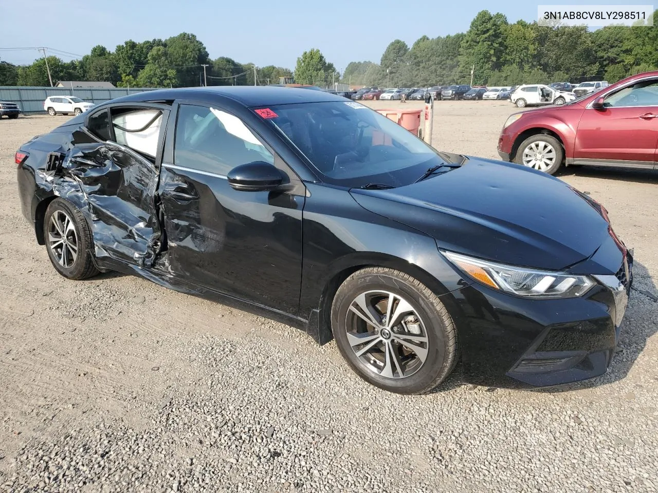 2020 Nissan Sentra Sv VIN: 3N1AB8CV8LY298511 Lot: 67174344