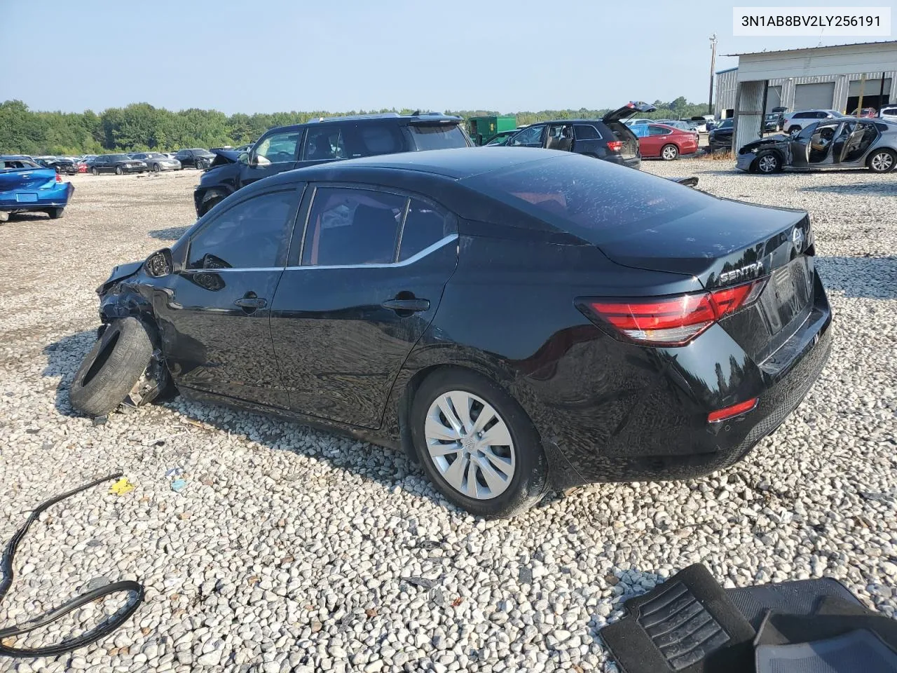 2020 Nissan Sentra S VIN: 3N1AB8BV2LY256191 Lot: 67204884