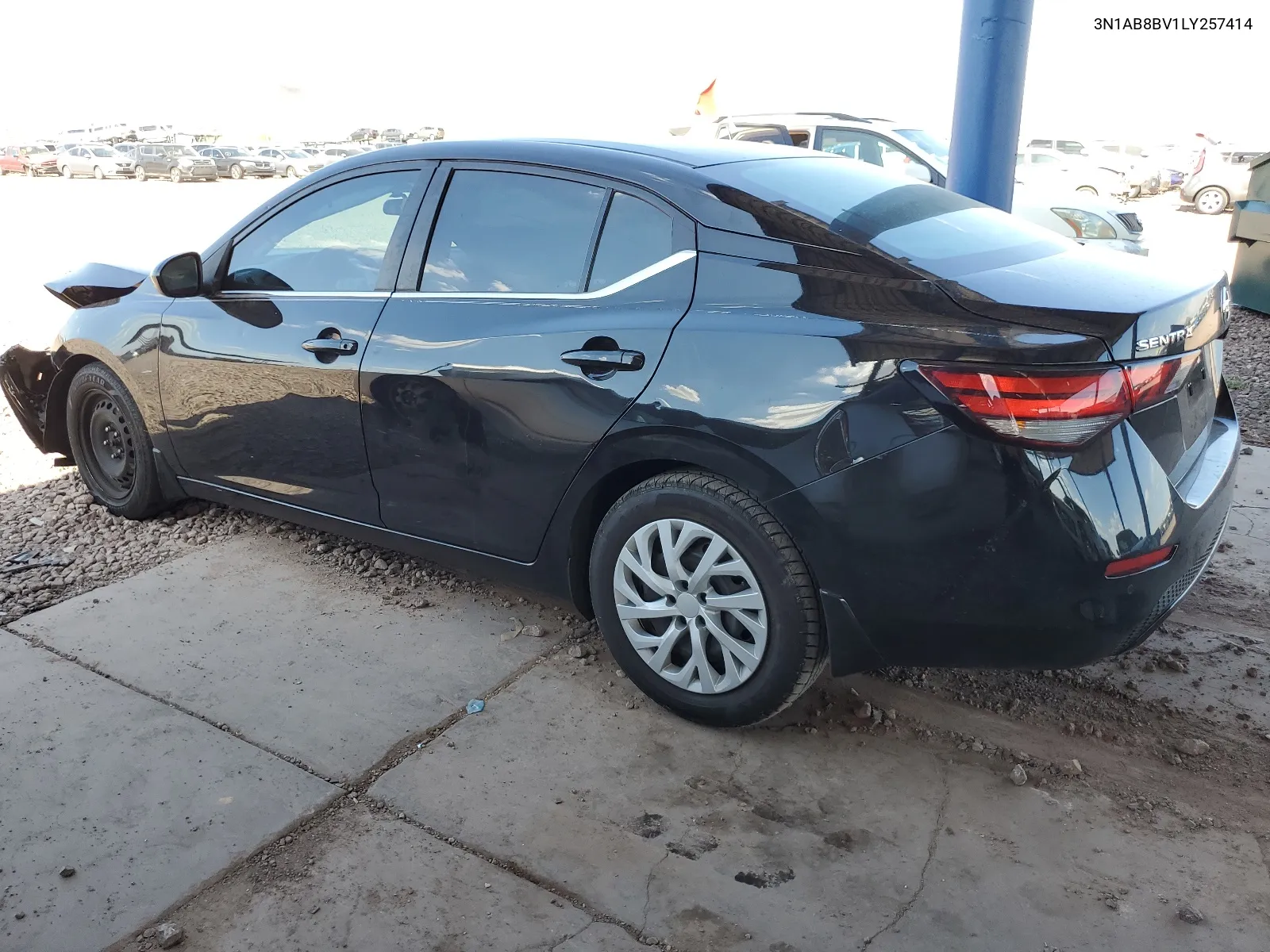 2020 Nissan Sentra S VIN: 3N1AB8BV1LY257414 Lot: 67408684